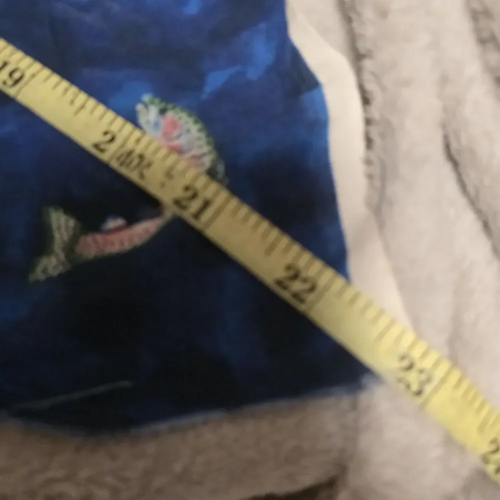 Fish Fabric Blue 16
